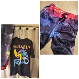 80s outfit Adult Pant and Shirt